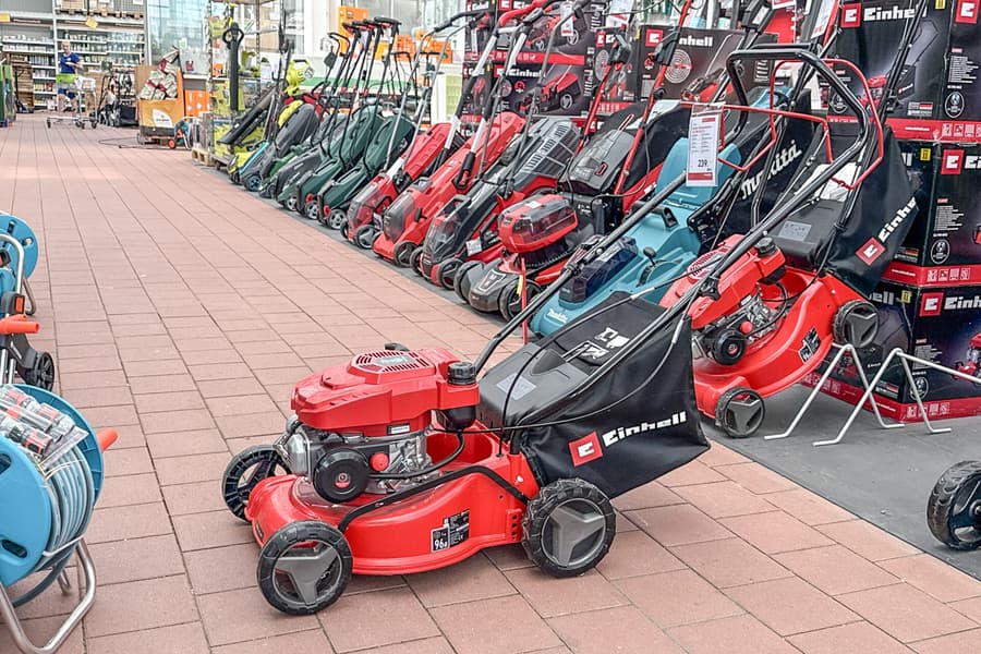 Benzin Rasenmäher Einhell GC-PM 40/2 S